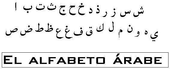 abecedario arabe actual
